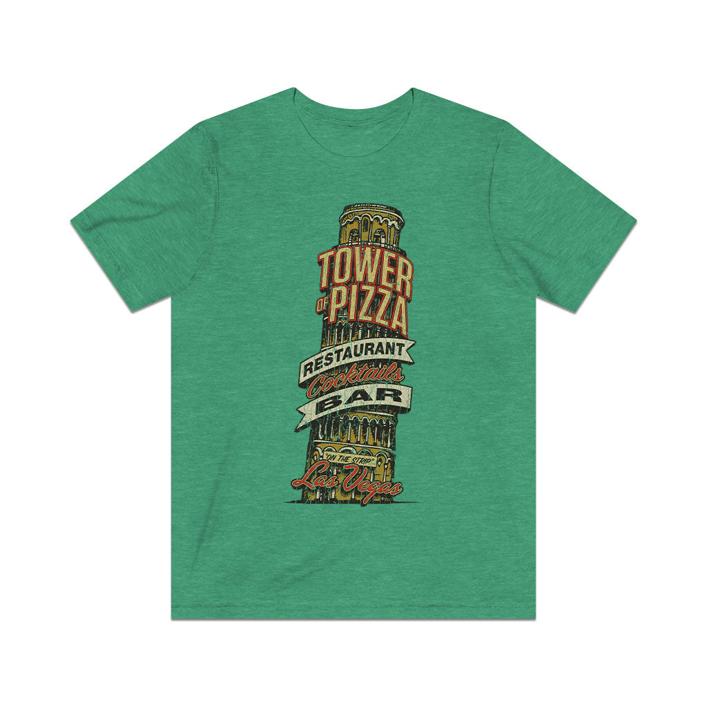 Tower of Pizza Las Vegas 1964 Vintage Men's T-Shirt