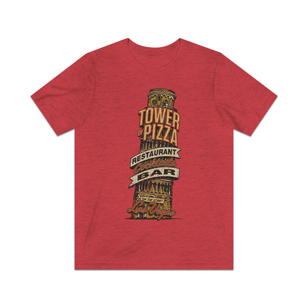 Tower of Pizza Las Vegas 1964 Vintage Men's T-Shirt