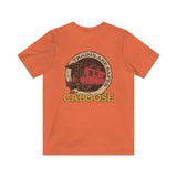 Trains Are Safer With a Caboose 1981 Vintage Men's T-Shirt