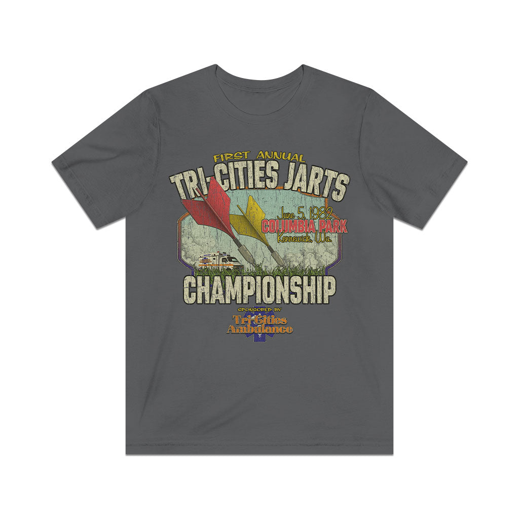 Tri-Cities Jarts Championship 1982 Vintage Men's T-Shirt