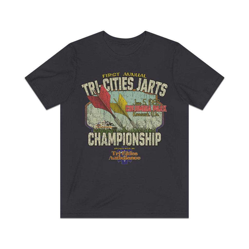 Tri-Cities Jarts Championship 1982 Vintage Men's T-Shirt