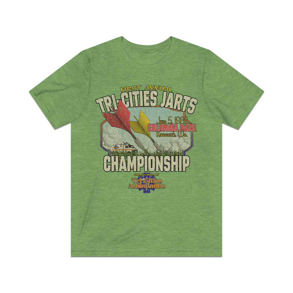 Tri-Cities Jarts Championship 1982 Vintage Men's T-Shirt