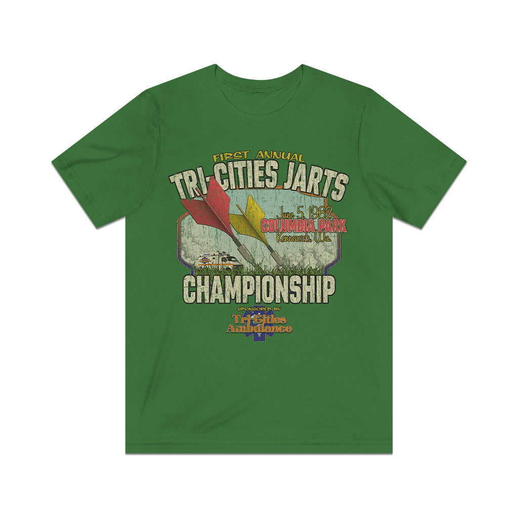 Tri-Cities Jarts Championship 1982 Vintage Men's T-Shirt