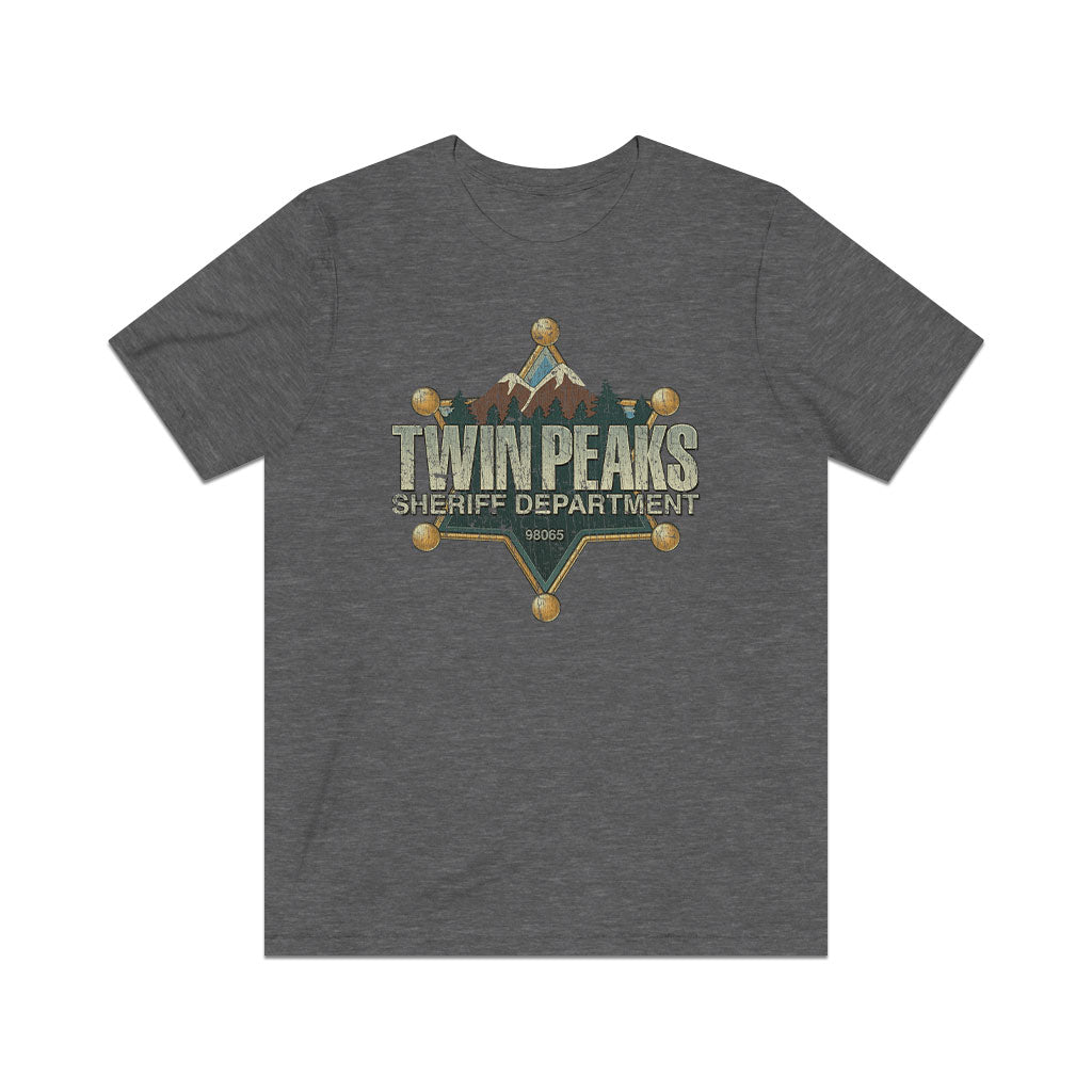 Twin Peaks Sheriff's Department 1989 Vintage Men's T-Shirt