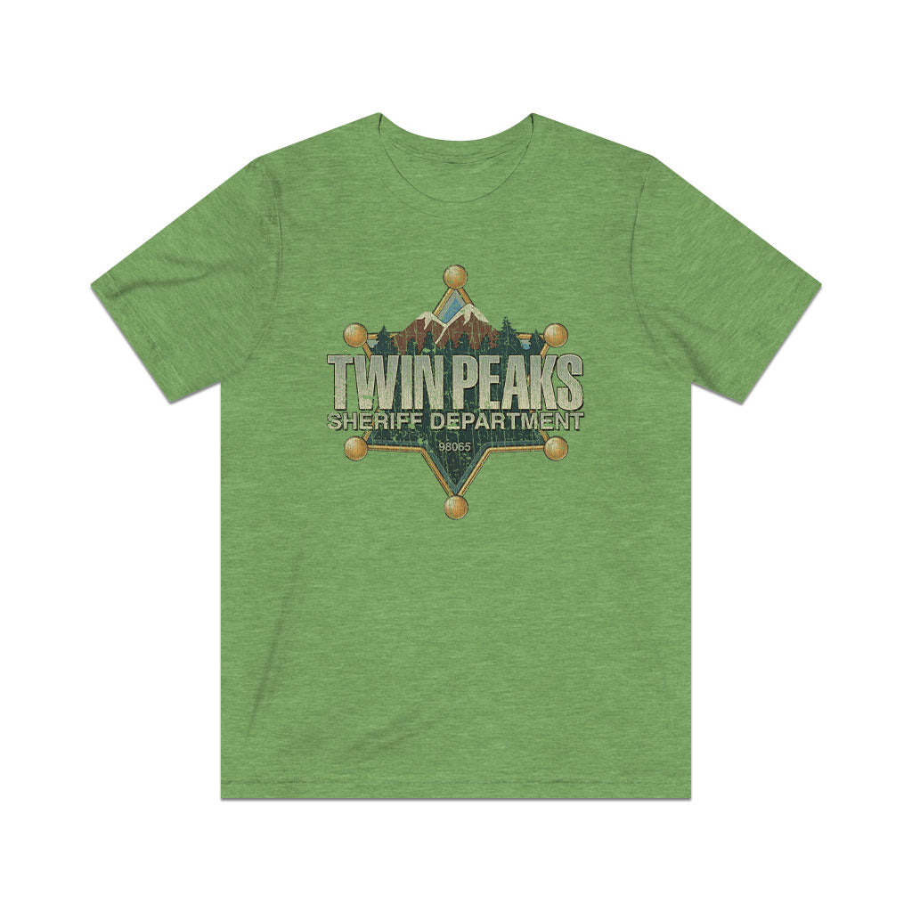Twin Peaks Sheriff's Department 1989 Vintage Men's T-Shirt