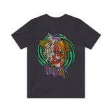 Two Faced Horror Clown 2004 Vintage Men's T-Shirt