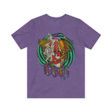 Two Faced Horror Clown 2004 Vintage Men's T-Shirt