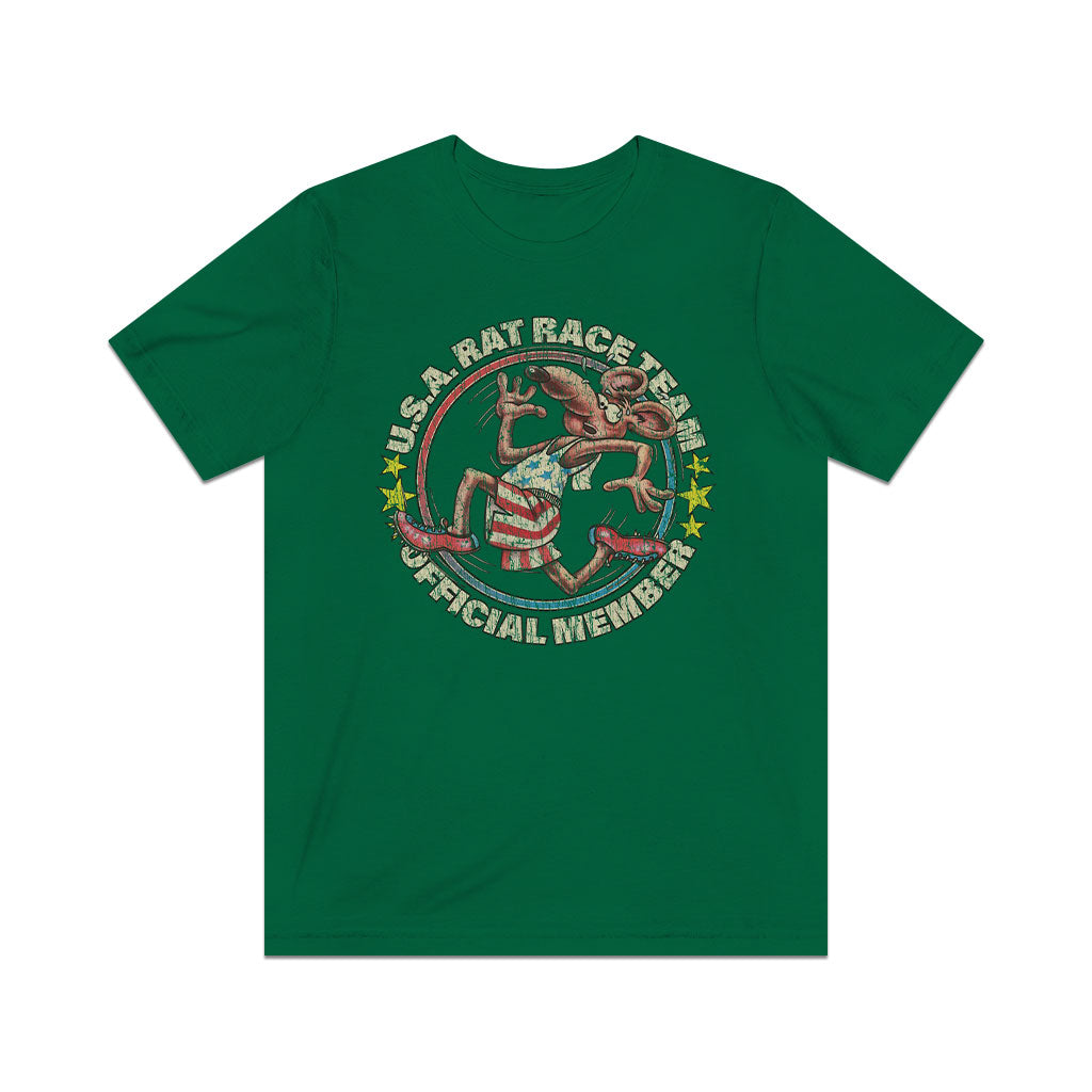 U.S.A. Rat Race Team 1984 Vintage Men's T-Shirt