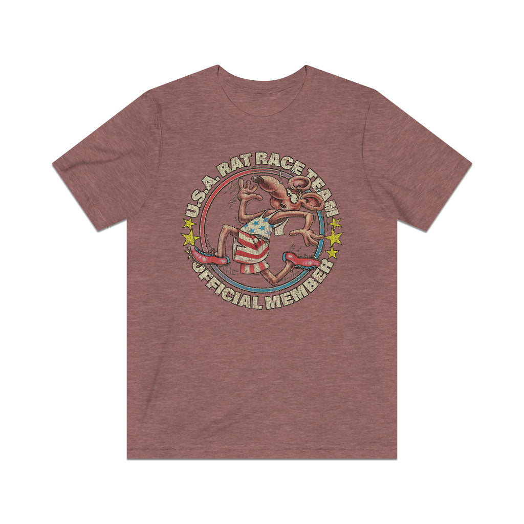 U.S.A. Rat Race Team 1984 Vintage Men's T-Shirt