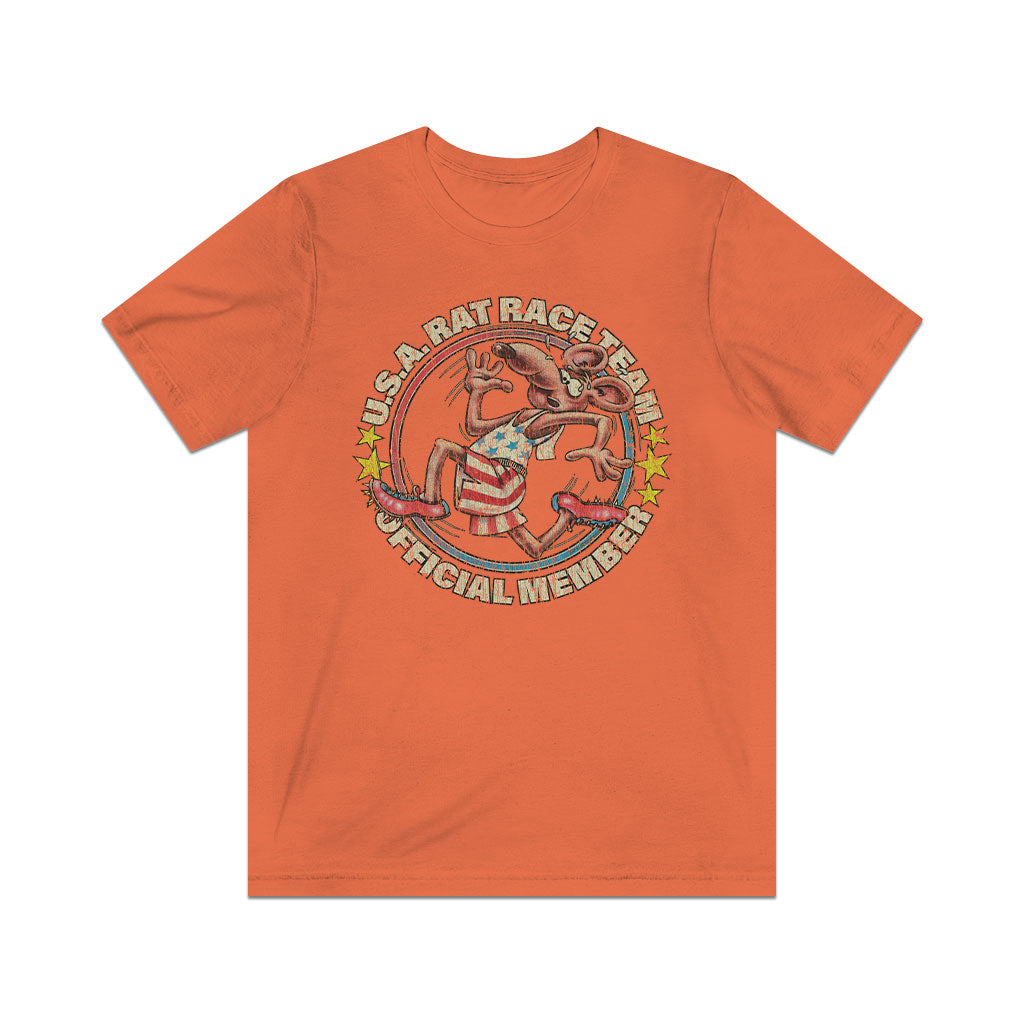 U.S.A. Rat Race Team 1984 Vintage Men's T-Shirt