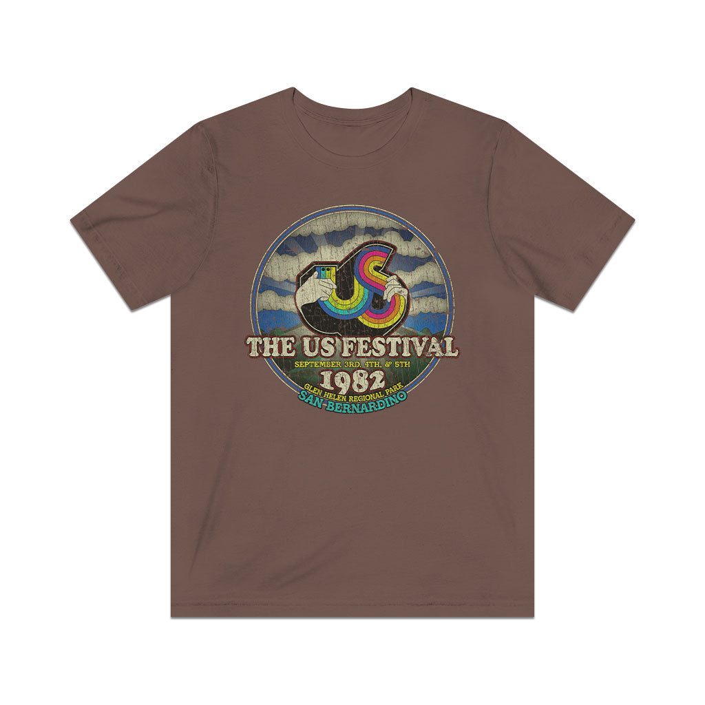 US Festival 1982 F/B Vintage Men's T-Shirt