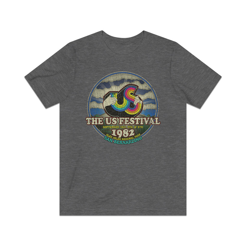US Festival 1982 F/B Vintage Men's T-Shirt