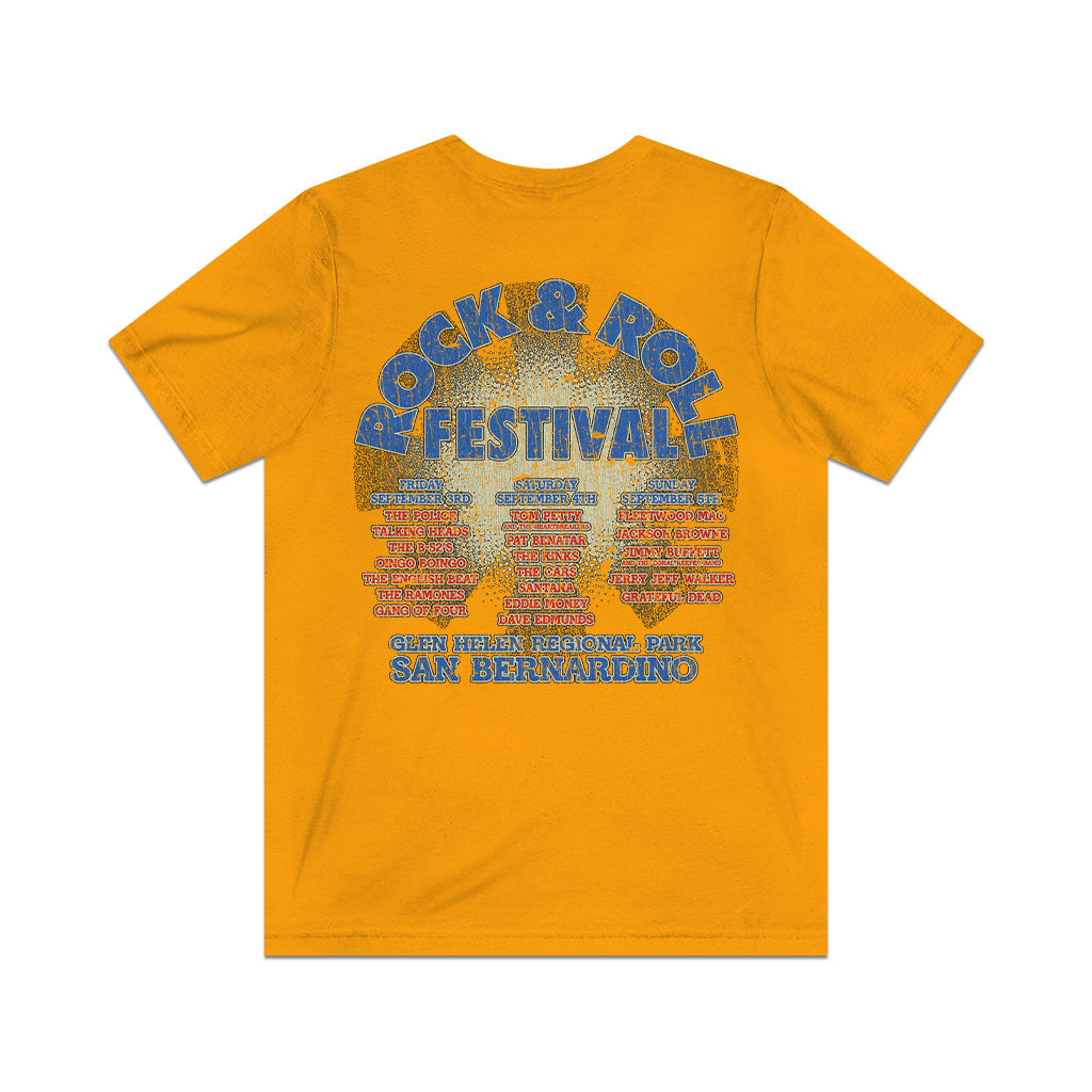 US Festival 1982 F/B Vintage Men's T-Shirt