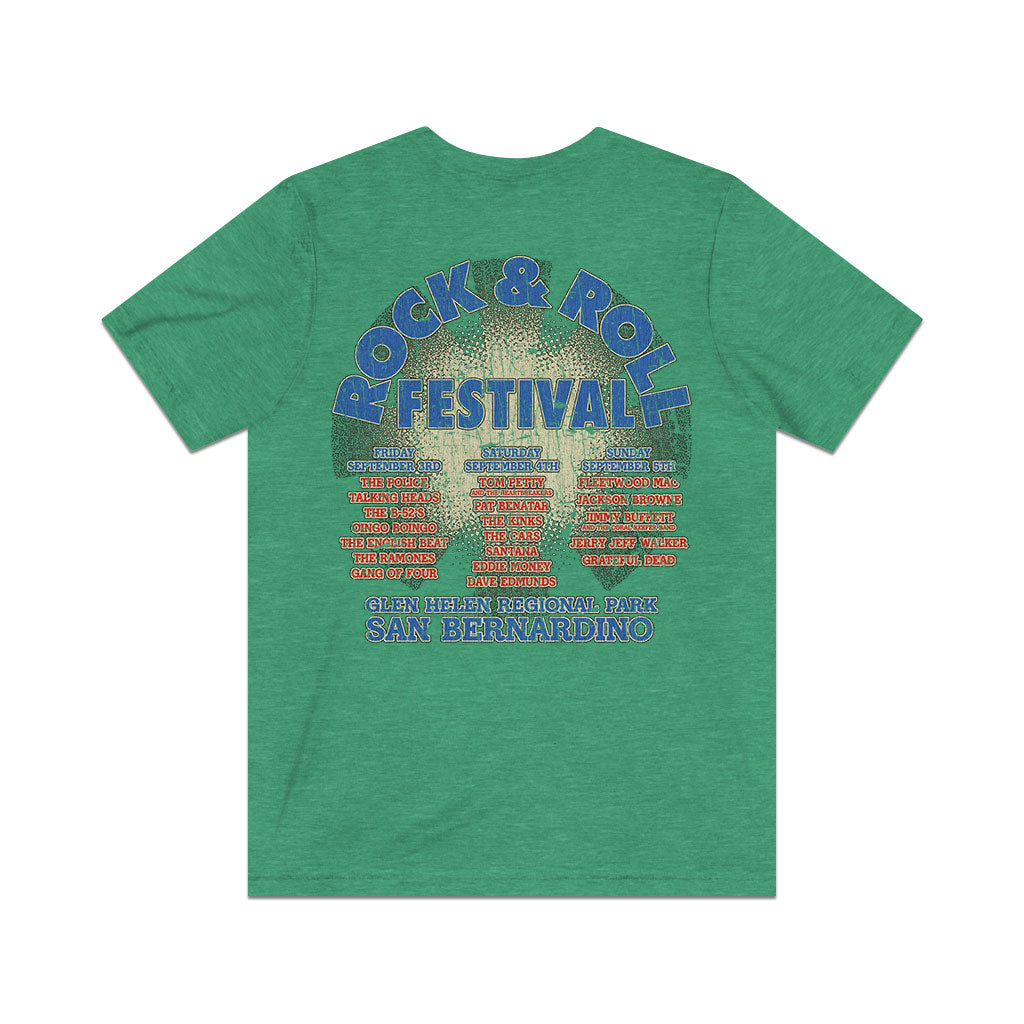 US Festival 1982 F/B Vintage Men's T-Shirt