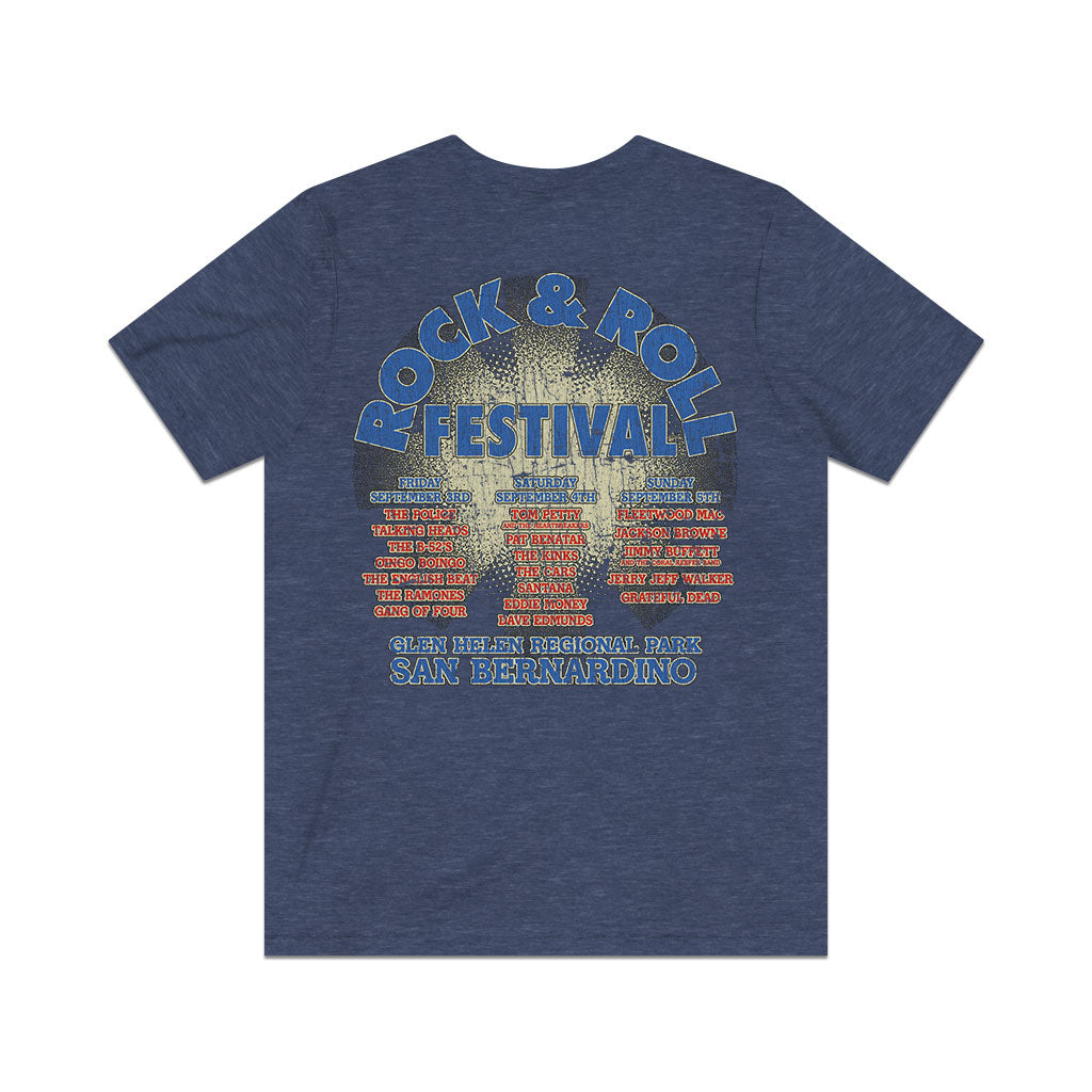 US Festival 1982 F/B Vintage Men's T-Shirt