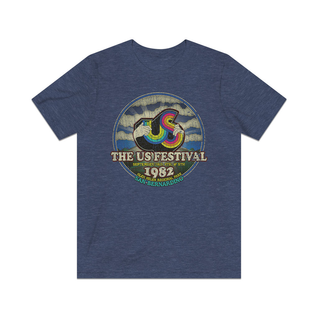 US Festival 1982 F/B Vintage Men's T-Shirt