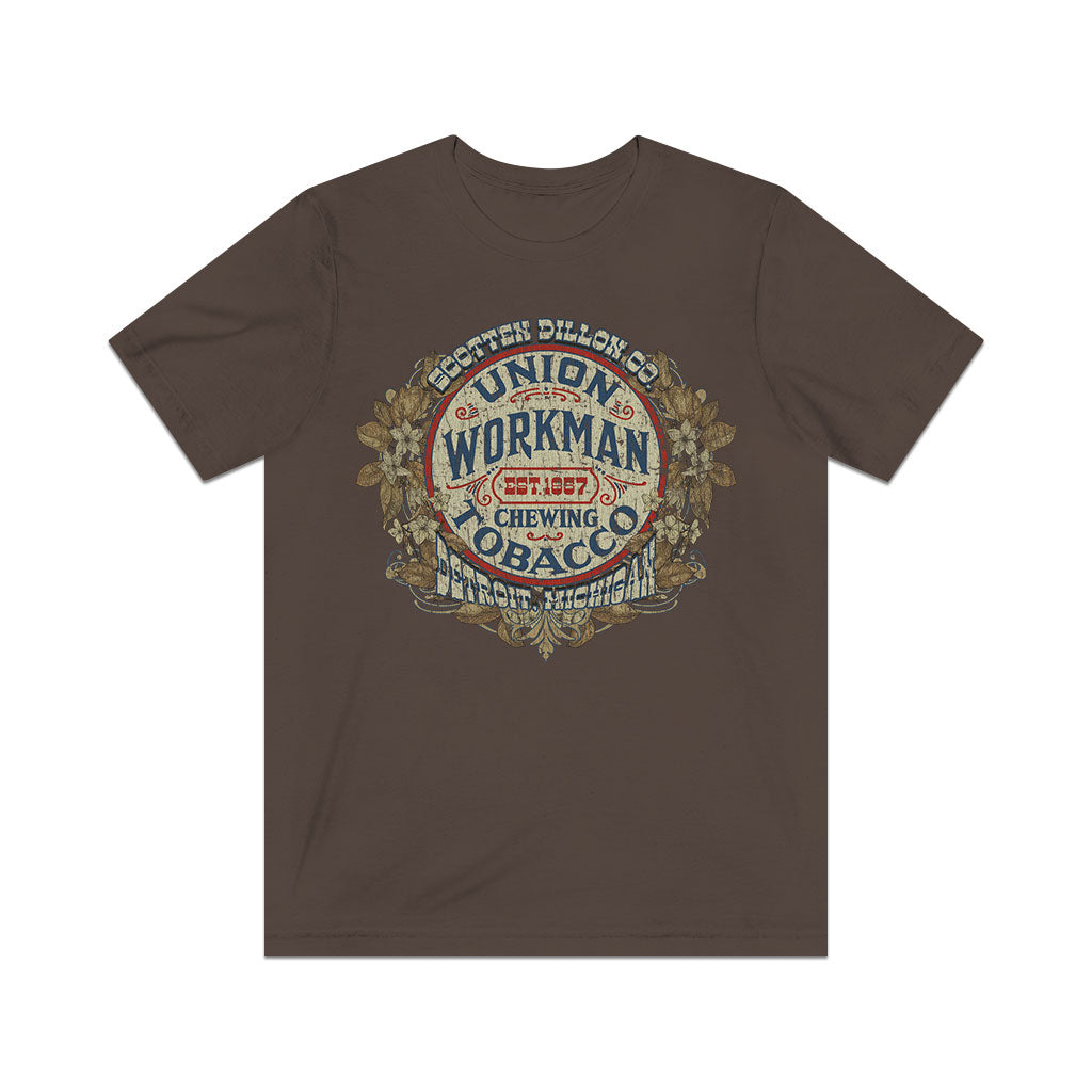 Union Workman Chewing Tobacco 1857 Vintage Men's T-Shirt