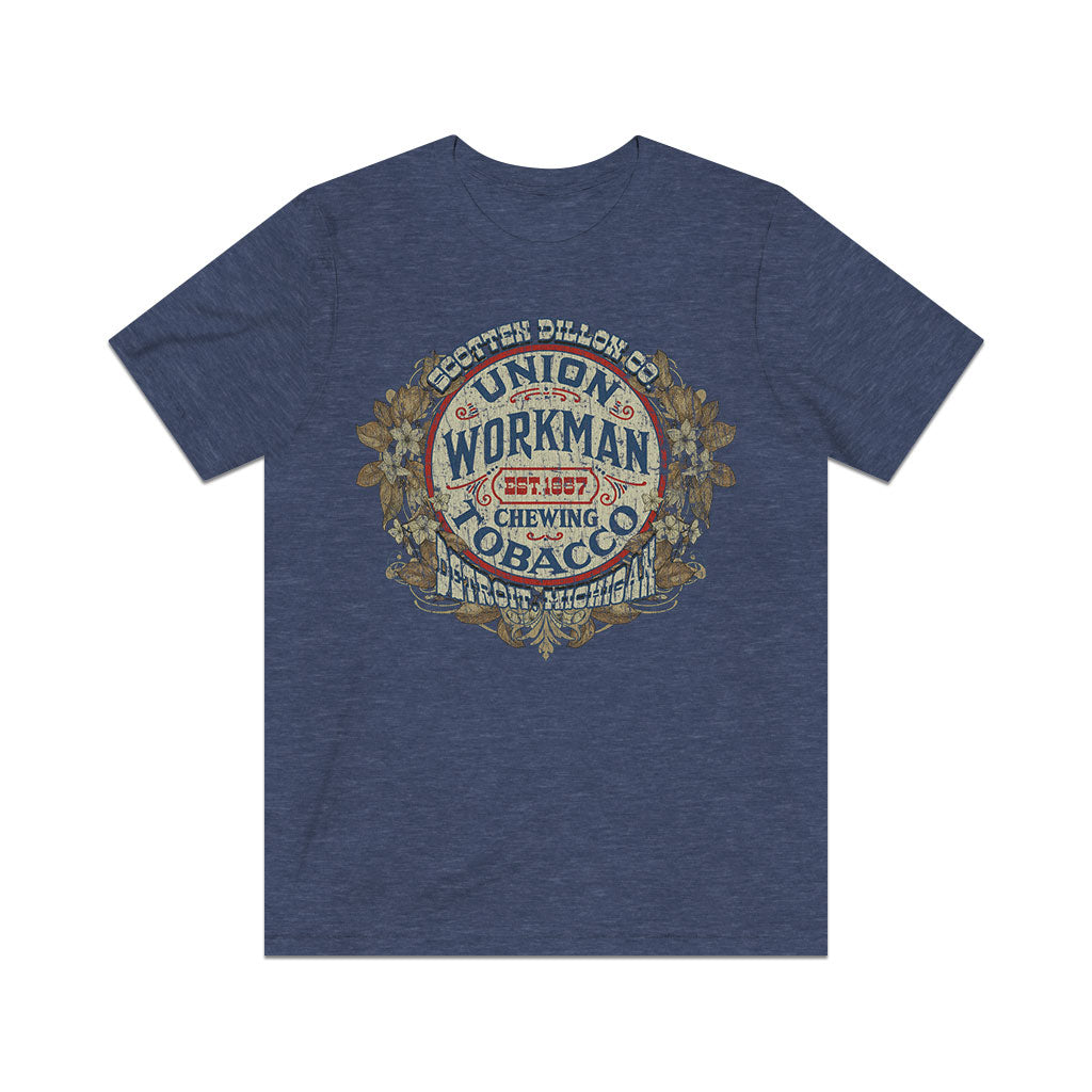 Union Workman Chewing Tobacco 1857 Vintage Men's T-Shirt