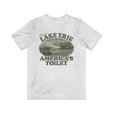 Visit Lake Erie: America's Toilet 1972 Vintage Men's T-Shirt