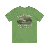 Visit Lake Erie: America's Toilet 1972 Vintage Men's T-Shirt