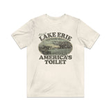 Visit Lake Erie: America's Toilet 1972 Vintage Men's T-Shirt