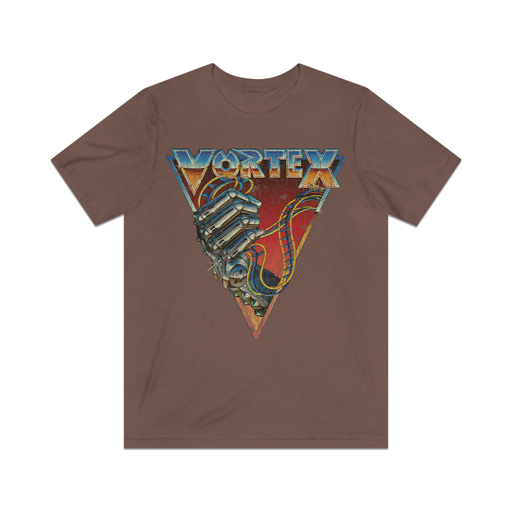 Vortex Roller Coaster 1987 Vintage Men's T-Shirt