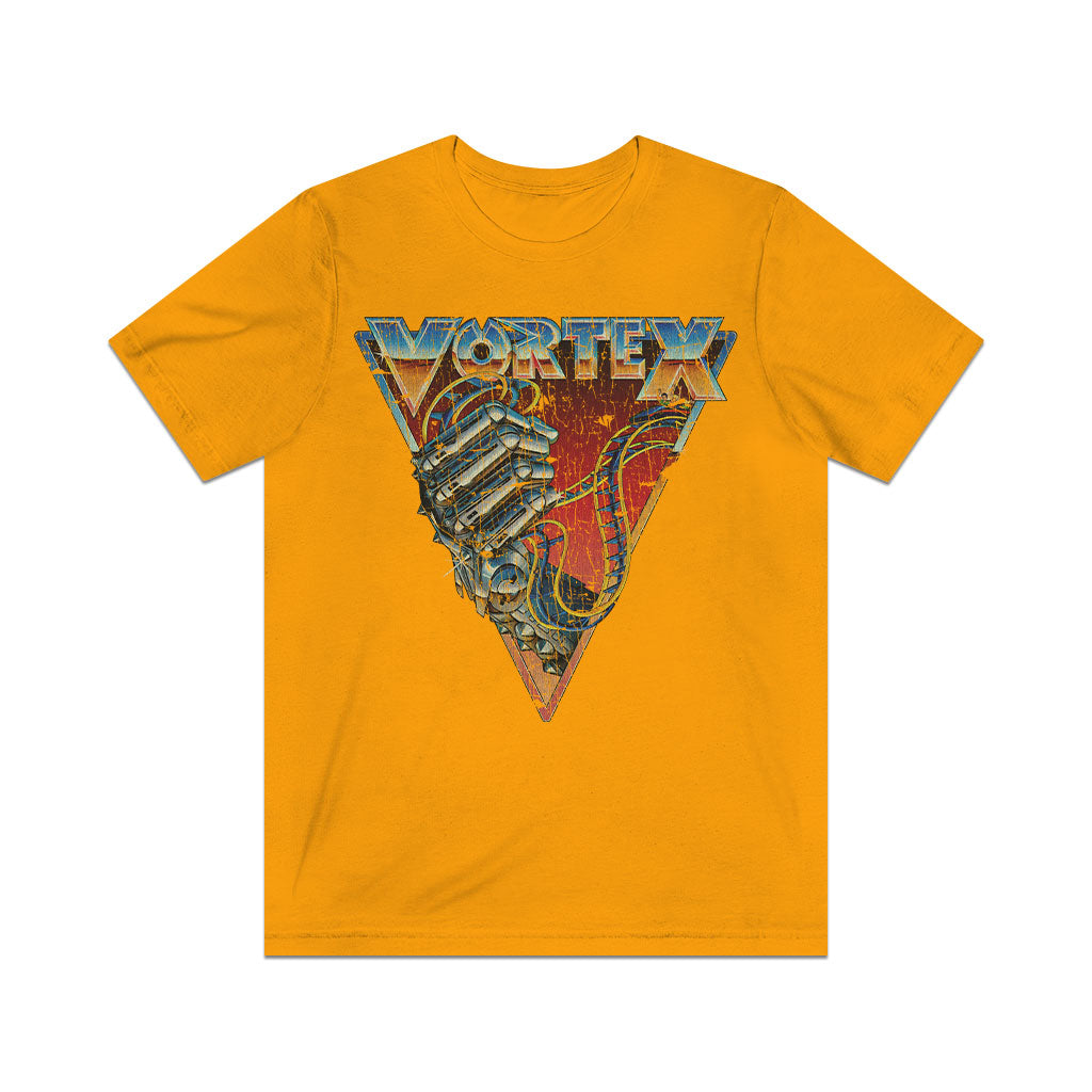 Vortex Roller Coaster 1987 Vintage Men's T-Shirt