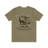 W.B. Ranch Wild Boar Hunts 1982 Vintage Men's T-Shirt