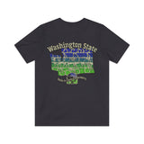 Washington State Rail Trails 1986 Vintage Men's T-Shirt