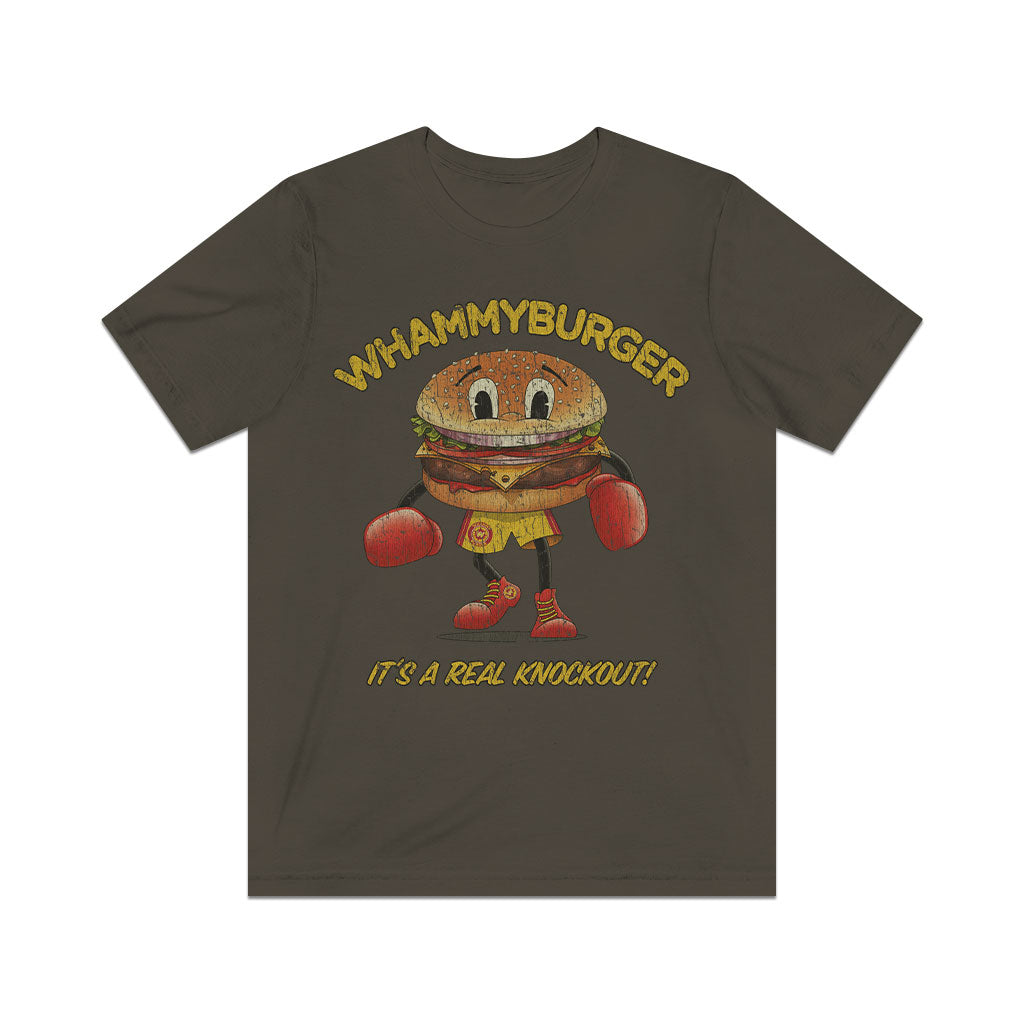 Whammyburger Mascot 1993 Vintage Men's T-Shirt
