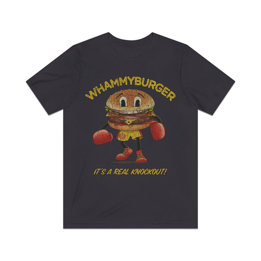 Whammyburger Mascot 1993 Vintage Men's T-Shirt
