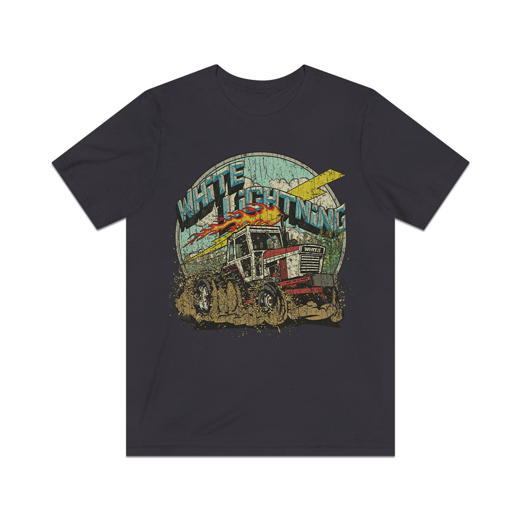 White Lightning Tractor 1969 Vintage Men’s T-Shirt