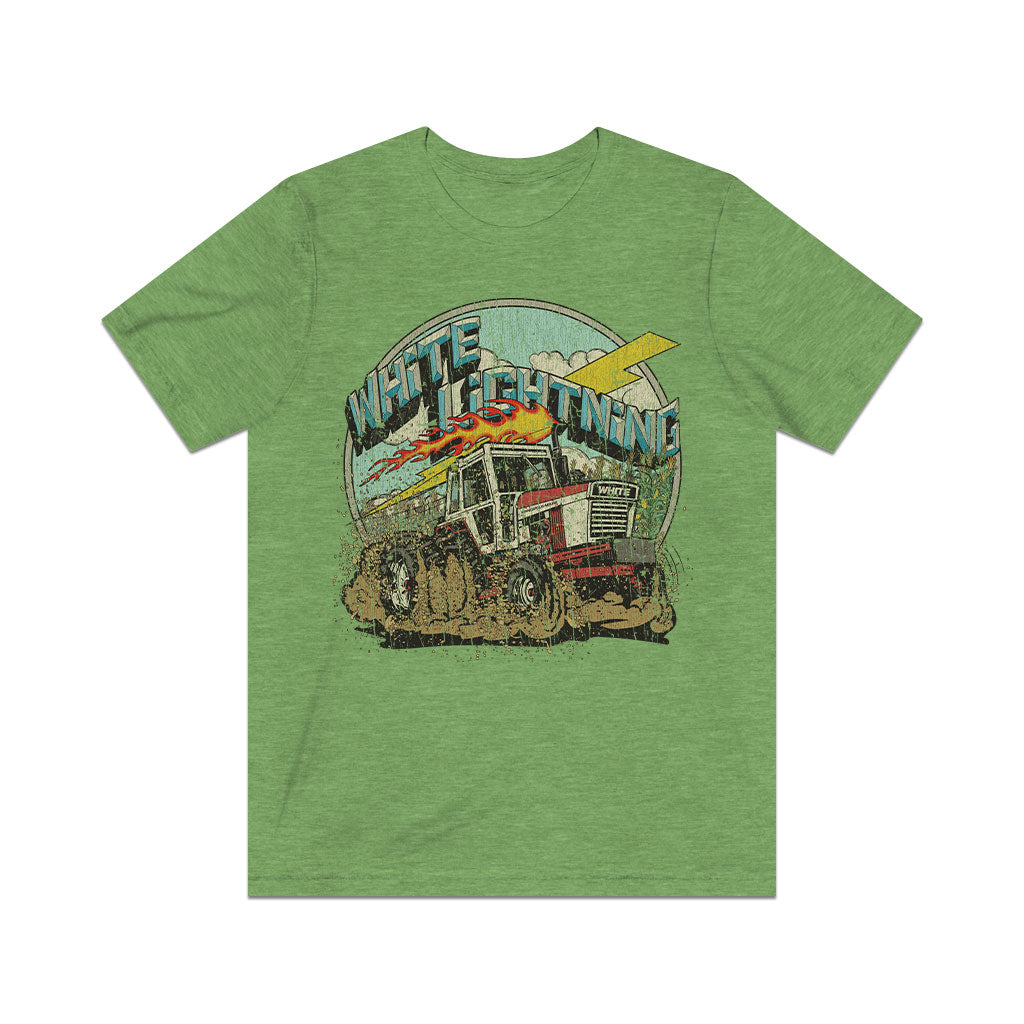 White Lightning Tractor 1969 Vintage Men’s T-Shirt