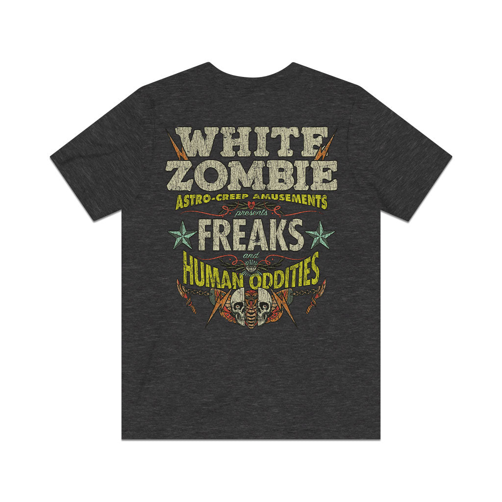 White Zombie Freak Show 1995 F/B Vintage Men's T-Shirt