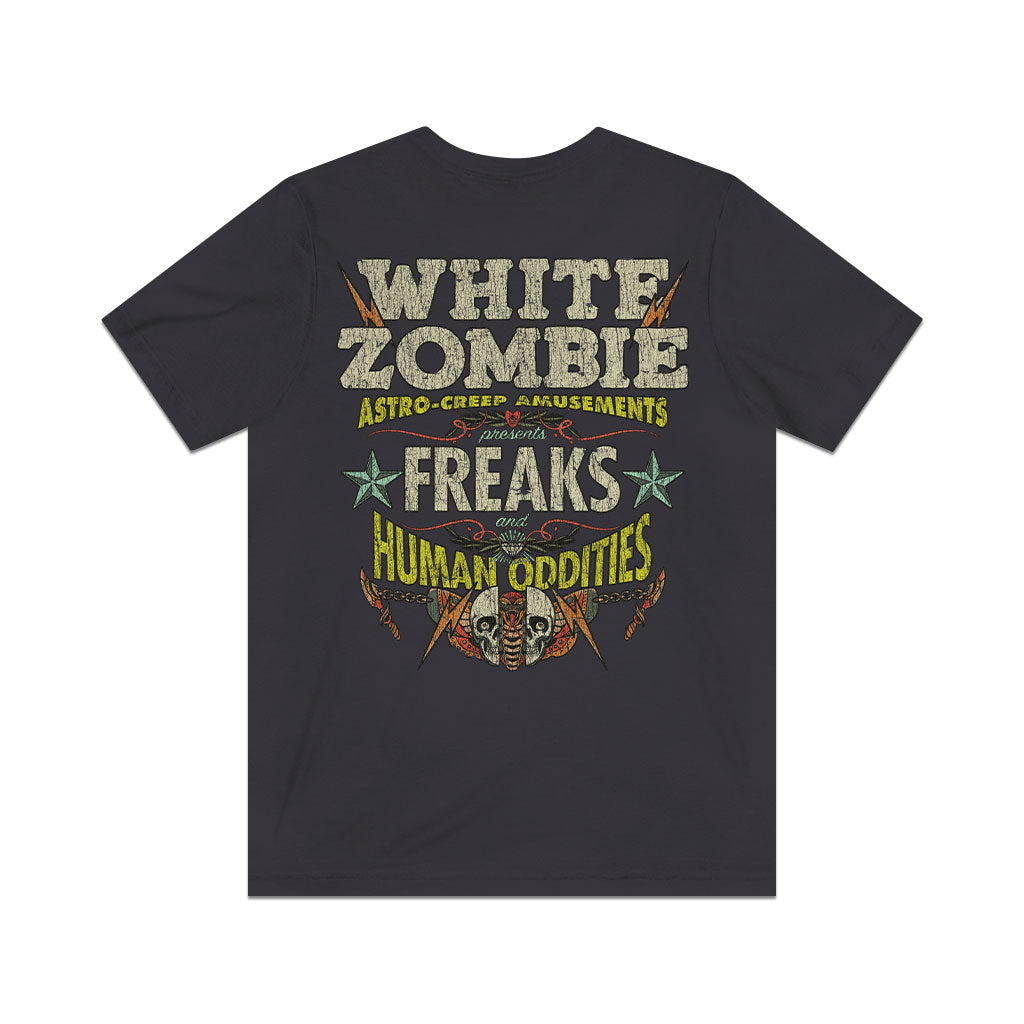White Zombie Freak Show 1995 F/B Vintage Men's T-Shirt