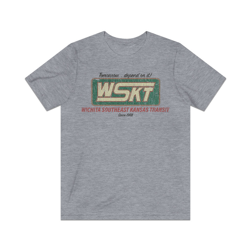Wichita Southeast Kansas Transit - WSKT 1968 Vintage Men's T-Shirt