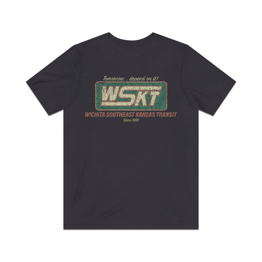 Wichita Southeast Kansas Transit - WSKT 1968 Vintage Men's T-Shirt