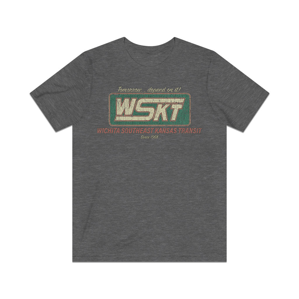 Wichita Southeast Kansas Transit - WSKT 1968 Vintage Men's T-Shirt