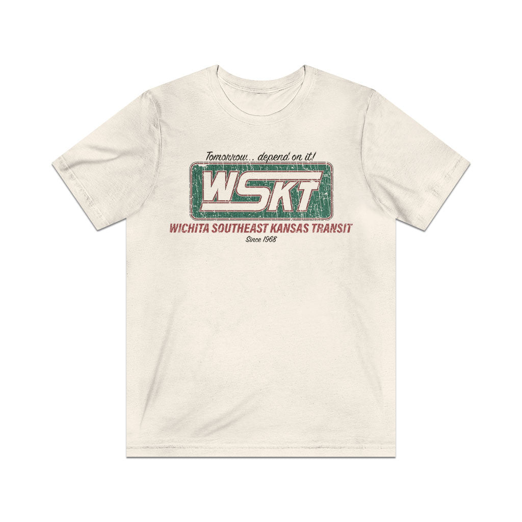 Wichita Southeast Kansas Transit - WSKT 1968 Vintage Men's T-Shirt