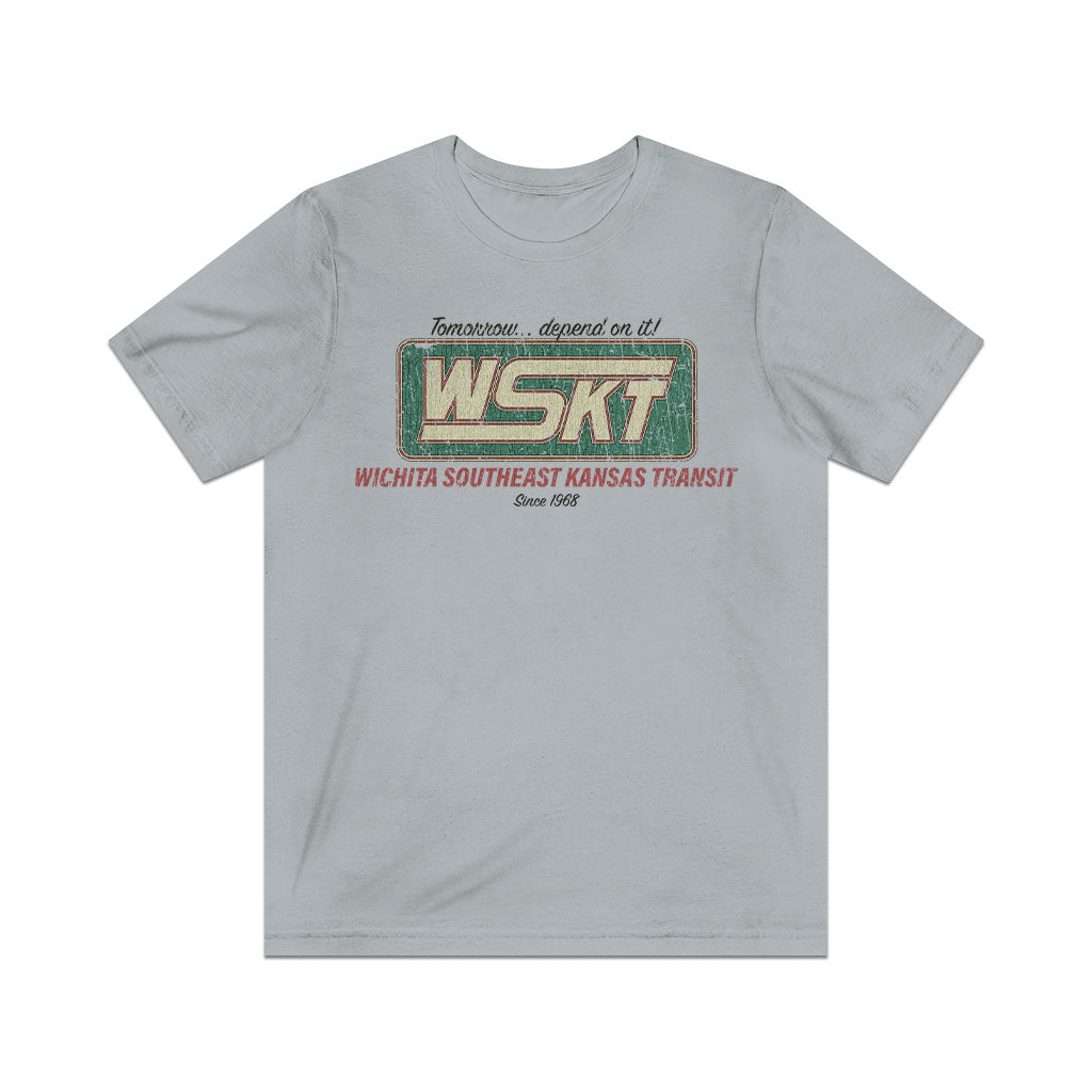 Wichita Southeast Kansas Transit - WSKT 1968 Vintage Men's T-Shirt