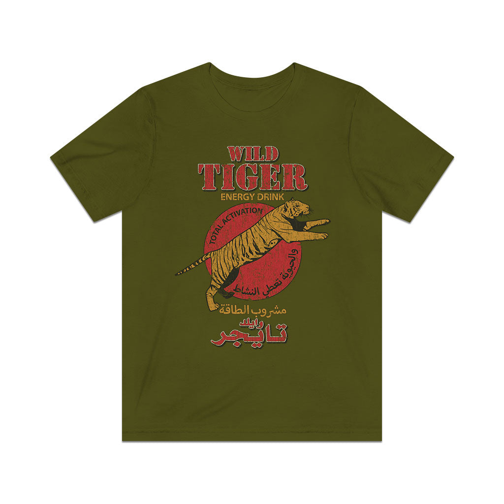 Wild Tiger Total Activation 2001 Vintage Men's T-Shirt