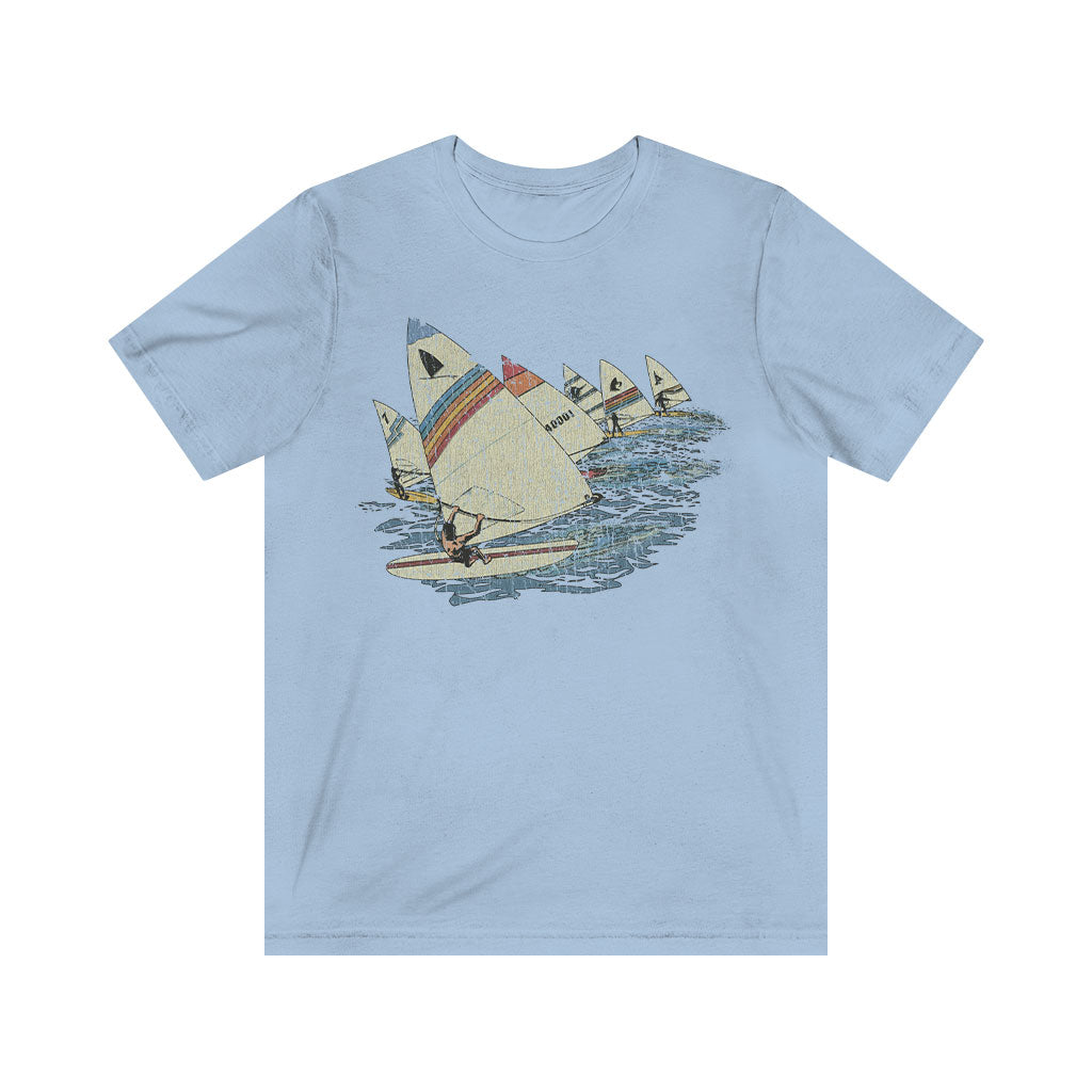 Windsurfing Challenge 1987 Vintage Men's T-Shirt