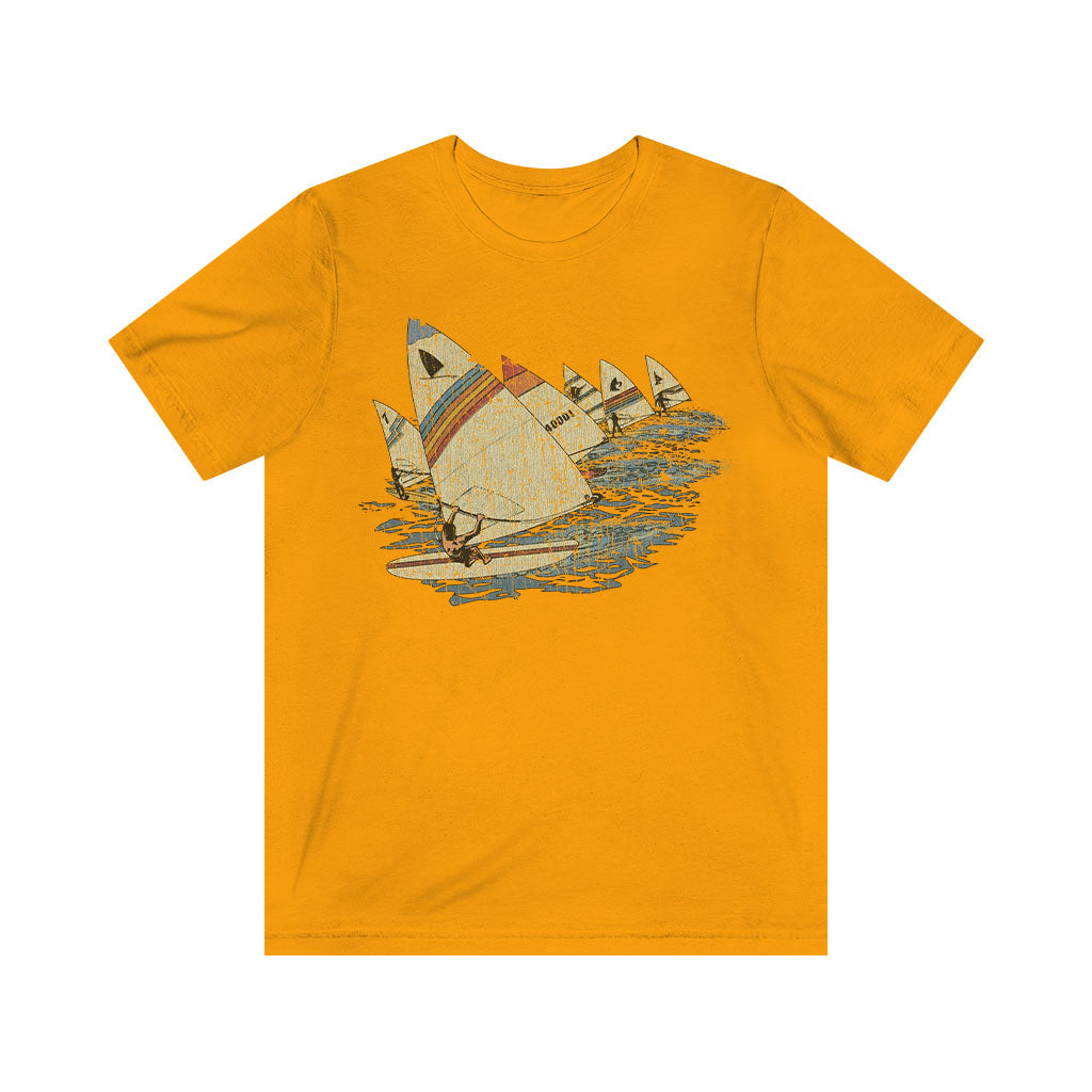Windsurfing Challenge 1987 Vintage Men's T-Shirt