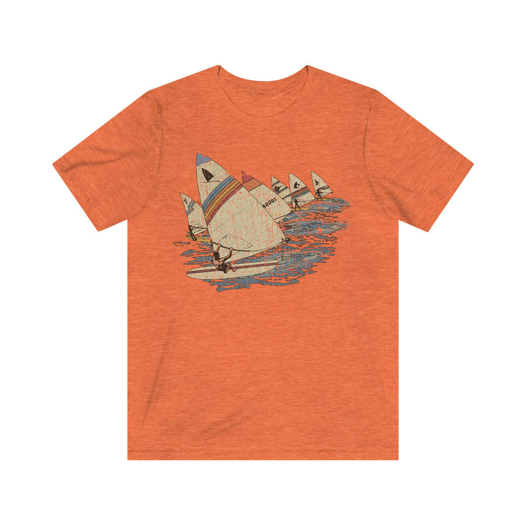 Windsurfing Challenge 1987 Vintage Men's T-Shirt