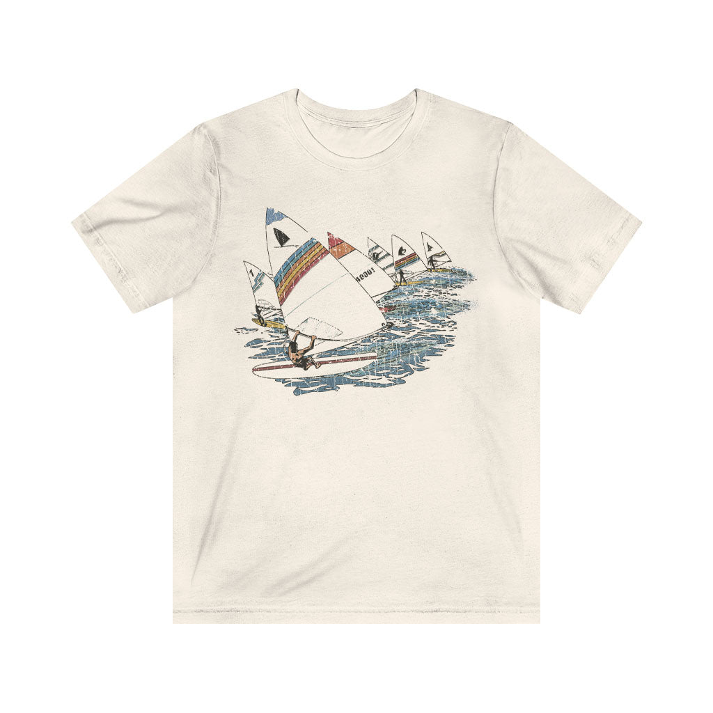 Windsurfing Challenge 1987 Vintage Men's T-Shirt