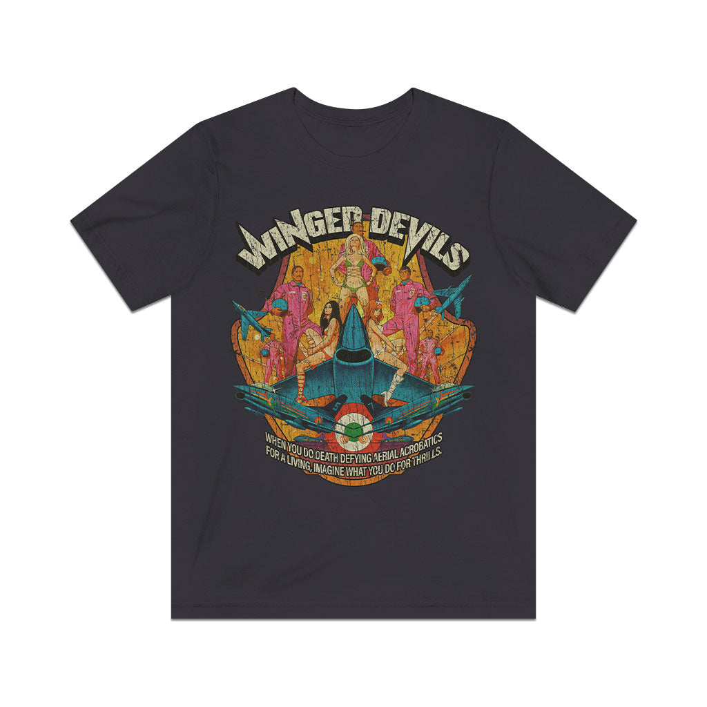 Winged Devils 1972 Vintage Men's T-Shirt