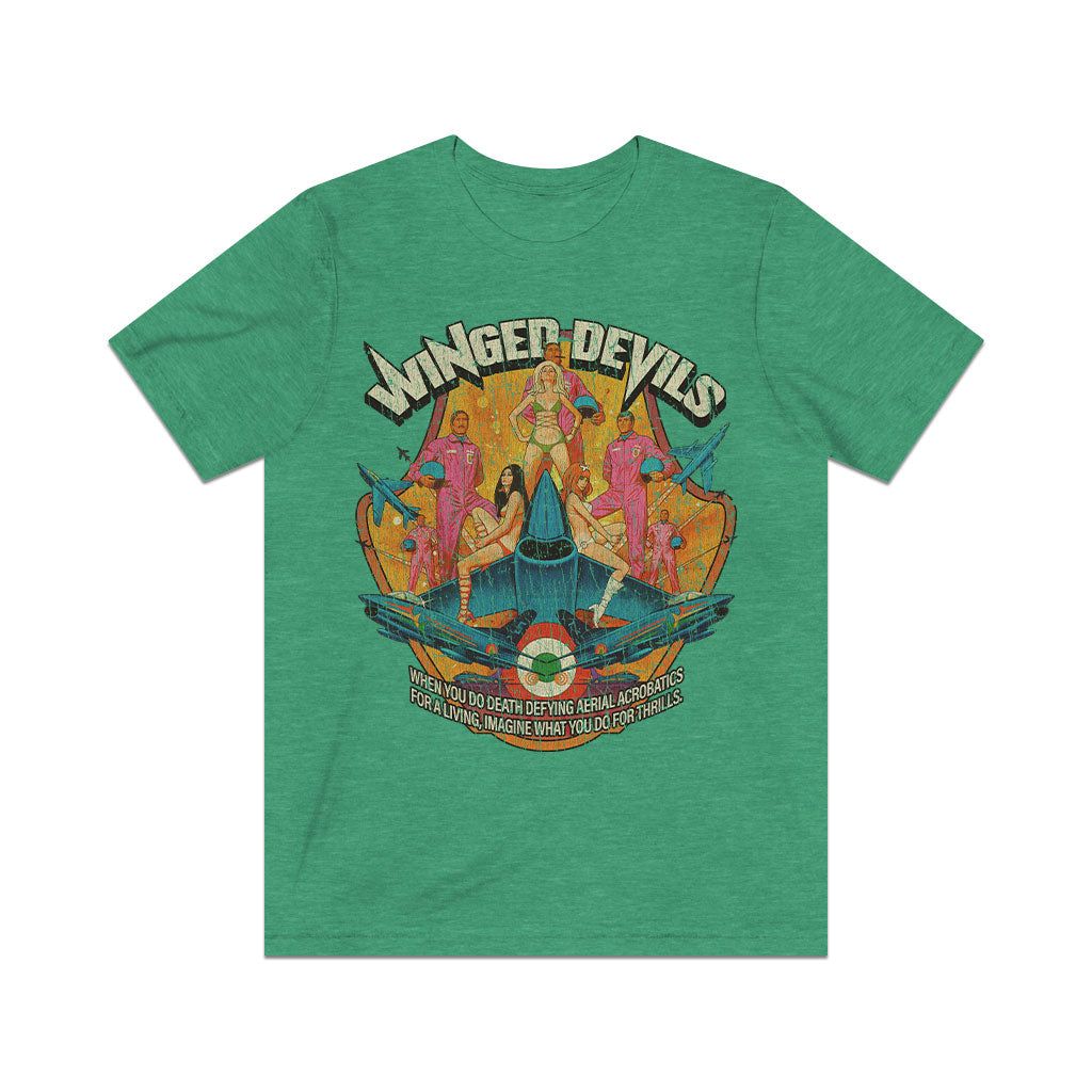 Winged Devils 1972 Vintage Men's T-Shirt