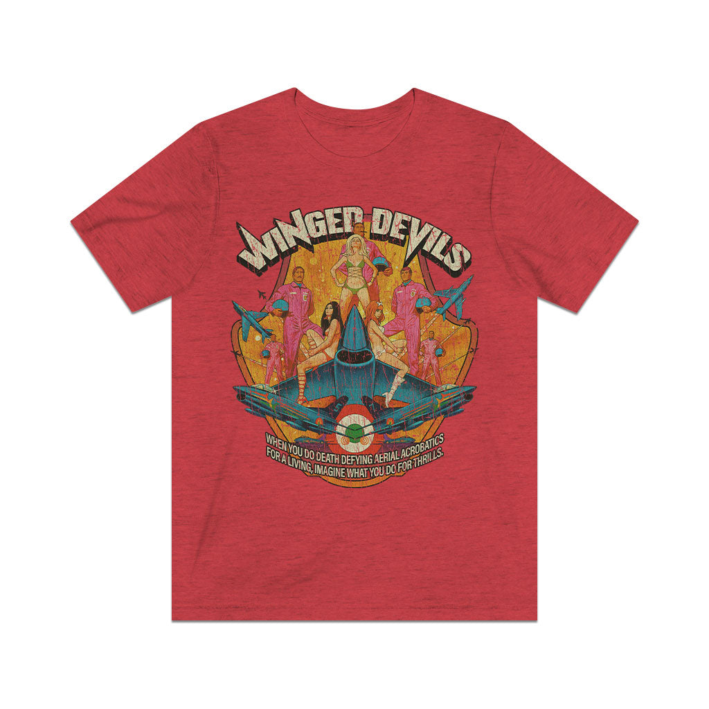 Winged Devils 1972 Vintage Men's T-Shirt