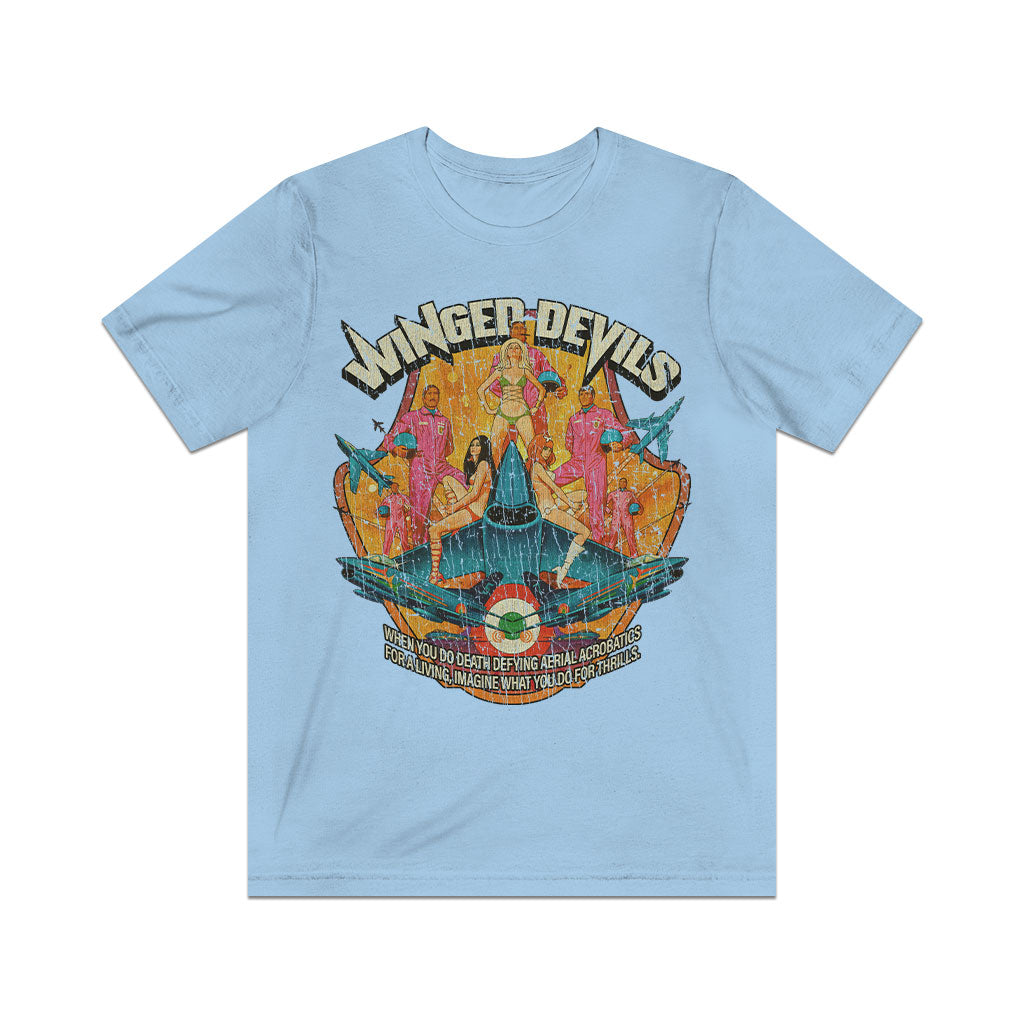 Winged Devils 1972 Vintage Men's T-Shirt