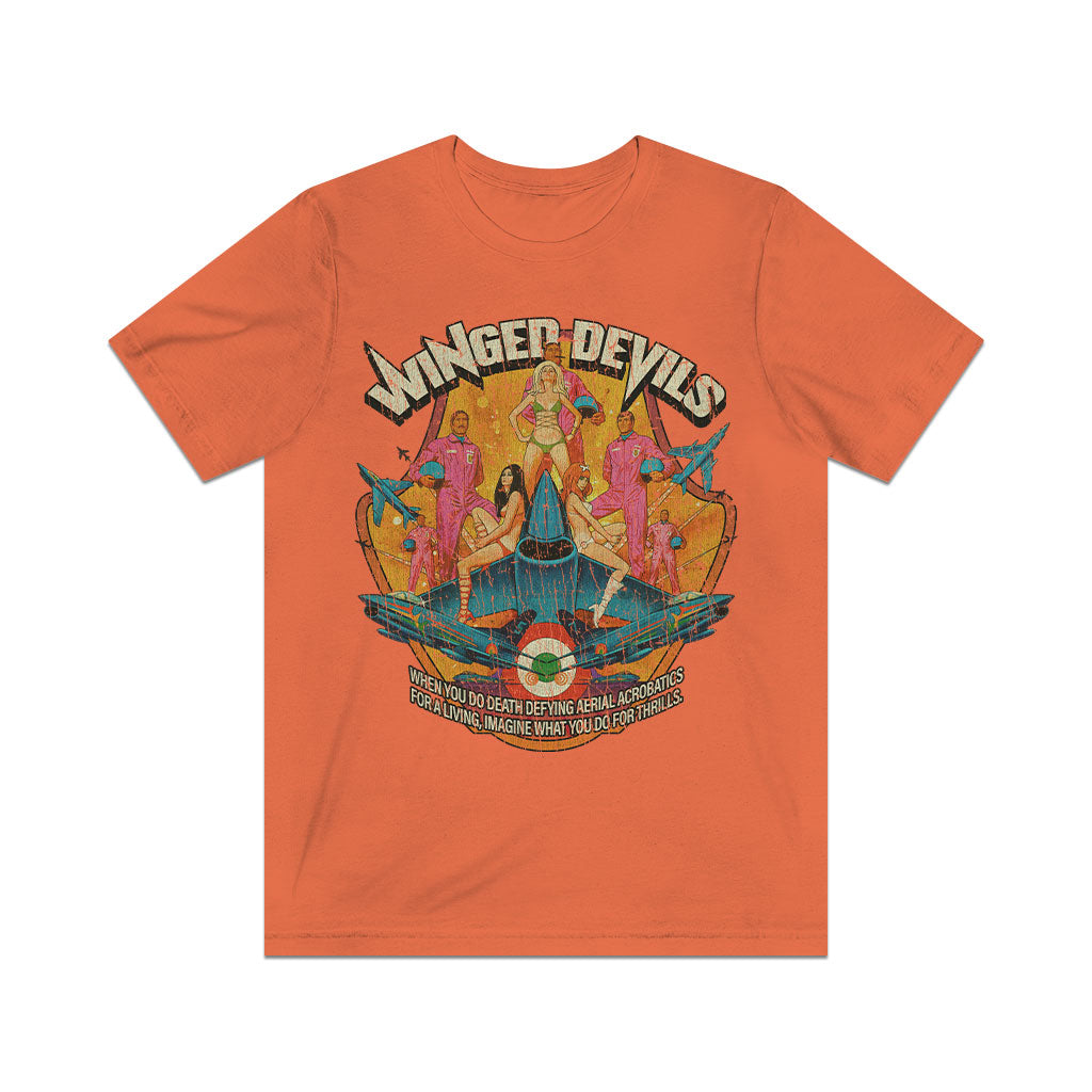 Winged Devils 1972 Vintage Men's T-Shirt